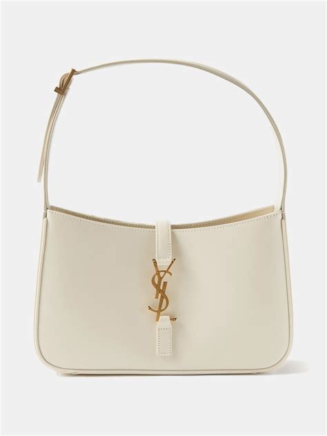 ysl white shoulder bag.